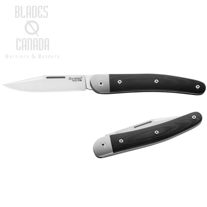 Lion Steel JK1 GBK Jack Slipjoint Folding Knife, M390, G10 Black